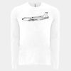 6411 - Next Level Unisex Sueded Long-Sleeve Crew Thumbnail