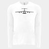 6411 - Next Level Unisex Sueded Long-Sleeve Crew Thumbnail