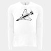 6411 - Next Level Unisex Sueded Long-Sleeve Crew Thumbnail