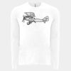 6411 - Next Level Unisex Sueded Long-Sleeve Crew Thumbnail