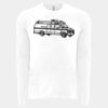 6411 - Next Level Unisex Sueded Long-Sleeve Crew Thumbnail