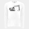 6411 - Next Level Unisex Sueded Long-Sleeve Crew Thumbnail