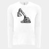 6411 - Next Level Unisex Sueded Long-Sleeve Crew Thumbnail
