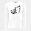 6411 - Next Level Unisex Sueded Long-Sleeve Crew Thumbnail