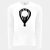 6411 - Next Level Unisex Sueded Long-Sleeve Crew Thumbnail