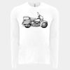 6411 - Next Level Unisex Sueded Long-Sleeve Crew Thumbnail