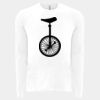 6411 - Next Level Unisex Sueded Long-Sleeve Crew Thumbnail