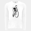 6411 - Next Level Unisex Sueded Long-Sleeve Crew Thumbnail