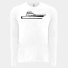 6411 - Next Level Unisex Sueded Long-Sleeve Crew Thumbnail