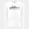 6411 - Next Level Unisex Sueded Long-Sleeve Crew Thumbnail