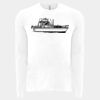 6411 - Next Level Unisex Sueded Long-Sleeve Crew Thumbnail