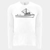 6411 - Next Level Unisex Sueded Long-Sleeve Crew Thumbnail