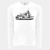 6411 - Next Level Unisex Sueded Long-Sleeve Crew Thumbnail