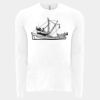 6411 - Next Level Unisex Sueded Long-Sleeve Crew Thumbnail