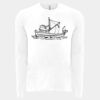 6411 - Next Level Unisex Sueded Long-Sleeve Crew Thumbnail