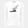 6411 - Next Level Unisex Sueded Long-Sleeve Crew Thumbnail
