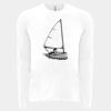 6411 - Next Level Unisex Sueded Long-Sleeve Crew Thumbnail