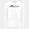 6411 - Next Level Unisex Sueded Long-Sleeve Crew Thumbnail