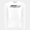 6411 - Next Level Unisex Sueded Long-Sleeve Crew Thumbnail