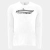 6411 - Next Level Unisex Sueded Long-Sleeve Crew Thumbnail