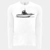 6411 - Next Level Unisex Sueded Long-Sleeve Crew Thumbnail