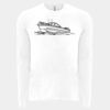 6411 - Next Level Unisex Sueded Long-Sleeve Crew Thumbnail