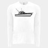 6411 - Next Level Unisex Sueded Long-Sleeve Crew Thumbnail
