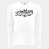 6411 - Next Level Unisex Sueded Long-Sleeve Crew Thumbnail