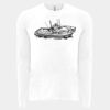 6411 - Next Level Unisex Sueded Long-Sleeve Crew Thumbnail