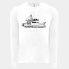 6411 - Next Level Unisex Sueded Long-Sleeve Crew Thumbnail