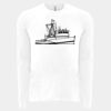 6411 - Next Level Unisex Sueded Long-Sleeve Crew Thumbnail