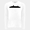 6411 - Next Level Unisex Sueded Long-Sleeve Crew Thumbnail
