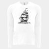 6411 - Next Level Unisex Sueded Long-Sleeve Crew Thumbnail