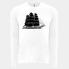 6411 - Next Level Unisex Sueded Long-Sleeve Crew Thumbnail