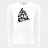6411 - Next Level Unisex Sueded Long-Sleeve Crew Thumbnail