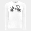 6411 - Next Level Unisex Sueded Long-Sleeve Crew Thumbnail