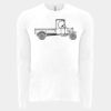6411 - Next Level Unisex Sueded Long-Sleeve Crew Thumbnail