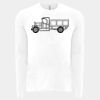 6411 - Next Level Unisex Sueded Long-Sleeve Crew Thumbnail