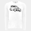 6411 - Next Level Unisex Sueded Long-Sleeve Crew Thumbnail