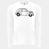 6411 - Next Level Unisex Sueded Long-Sleeve Crew Thumbnail