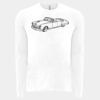 6411 - Next Level Unisex Sueded Long-Sleeve Crew Thumbnail