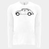 6411 - Next Level Unisex Sueded Long-Sleeve Crew Thumbnail