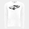 6411 - Next Level Unisex Sueded Long-Sleeve Crew Thumbnail