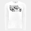 6411 - Next Level Unisex Sueded Long-Sleeve Crew Thumbnail