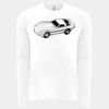 6411 - Next Level Unisex Sueded Long-Sleeve Crew Thumbnail