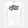 6411 - Next Level Unisex Sueded Long-Sleeve Crew Thumbnail