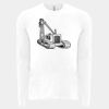 6411 - Next Level Unisex Sueded Long-Sleeve Crew Thumbnail