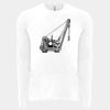 6411 - Next Level Unisex Sueded Long-Sleeve Crew Thumbnail