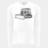 6411 - Next Level Unisex Sueded Long-Sleeve Crew Thumbnail
