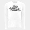 6411 - Next Level Unisex Sueded Long-Sleeve Crew Thumbnail